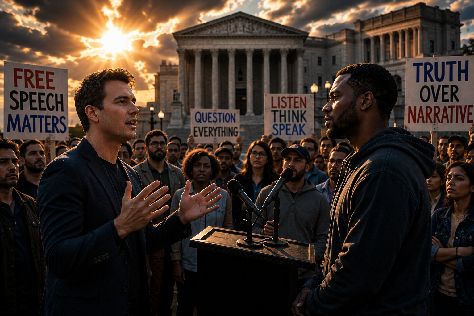 Free Speech vs Controlled Narrative